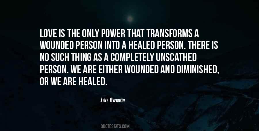 Healed Person Quotes #1814752