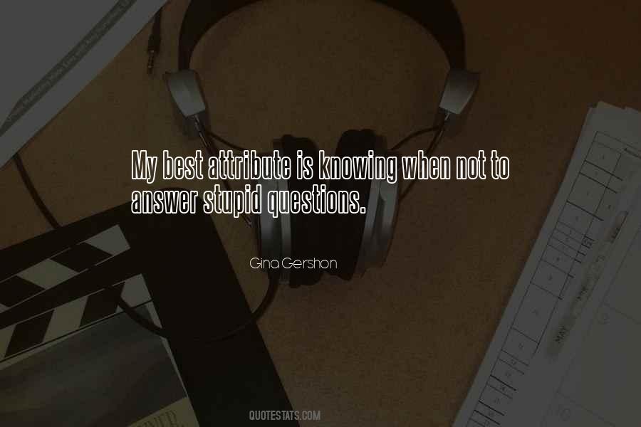 Quotes About Not Knowing The Answer #1674055