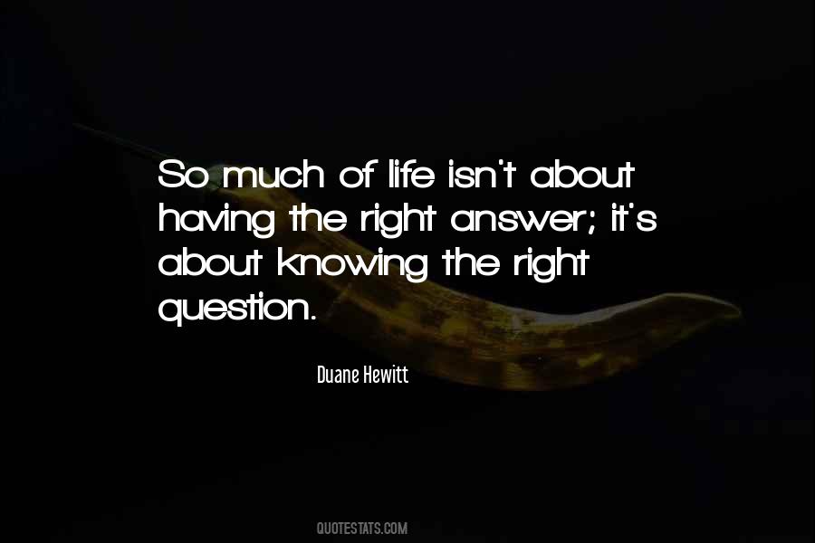 Quotes About Not Knowing The Answer #1817563