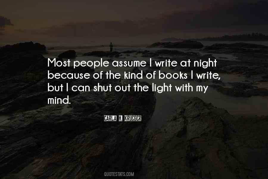 Quotes About Light & Dark #94478
