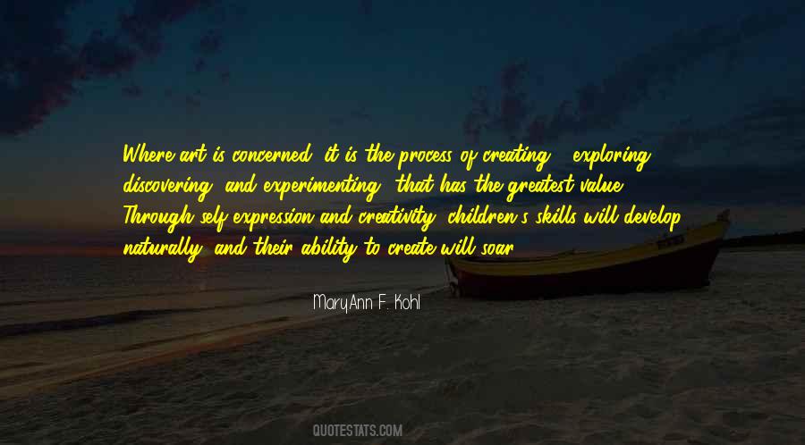 Quotes About Children's Creativity #165990