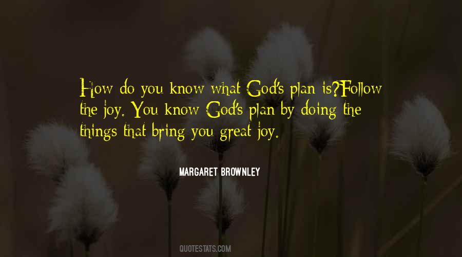 Quotes About God's Plan #1657247