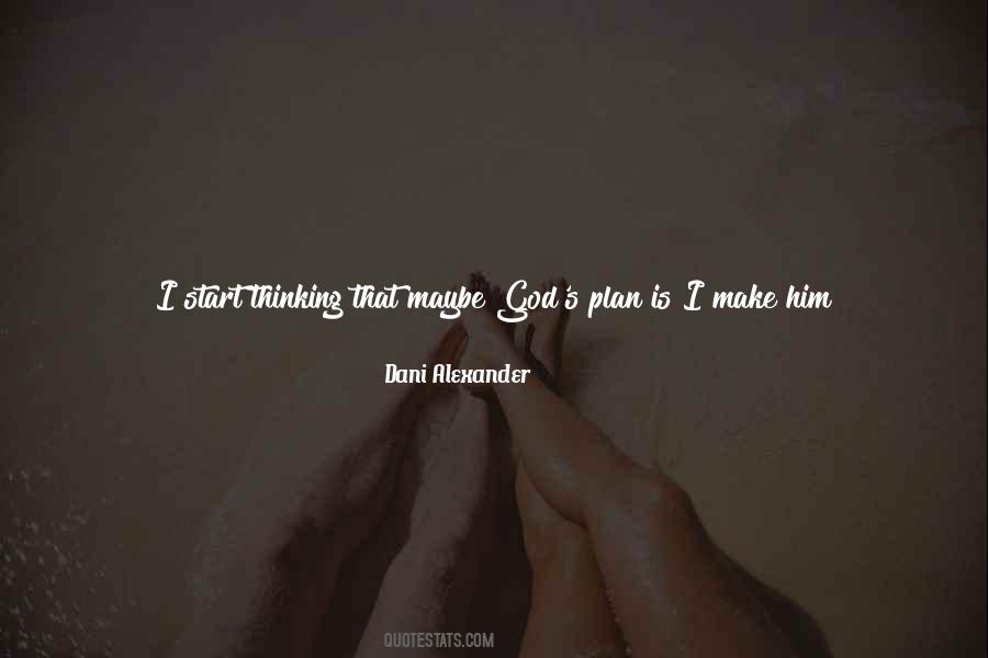 Quotes About God's Plan #1783884