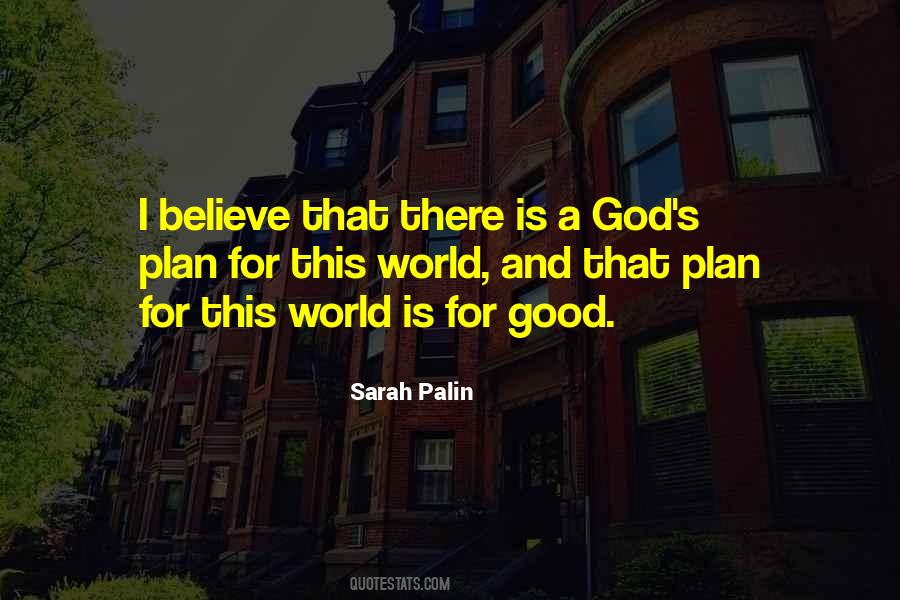 Quotes About God's Plan #1873981