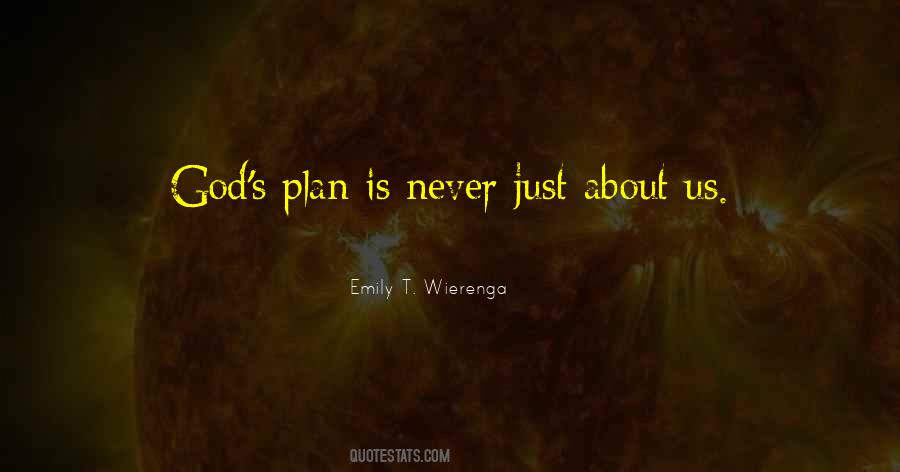 Quotes About God's Plan #479707