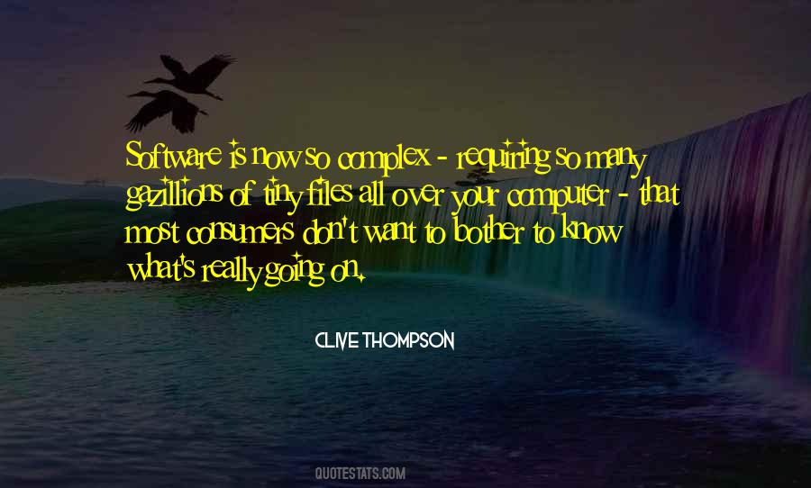 Quotes About Computer Software #1306222