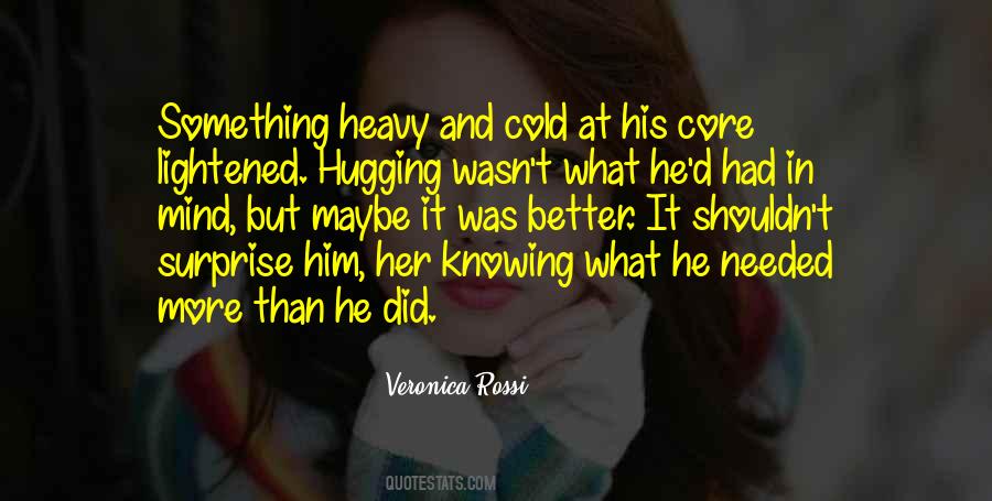 Quotes About Hugging Someone #208109