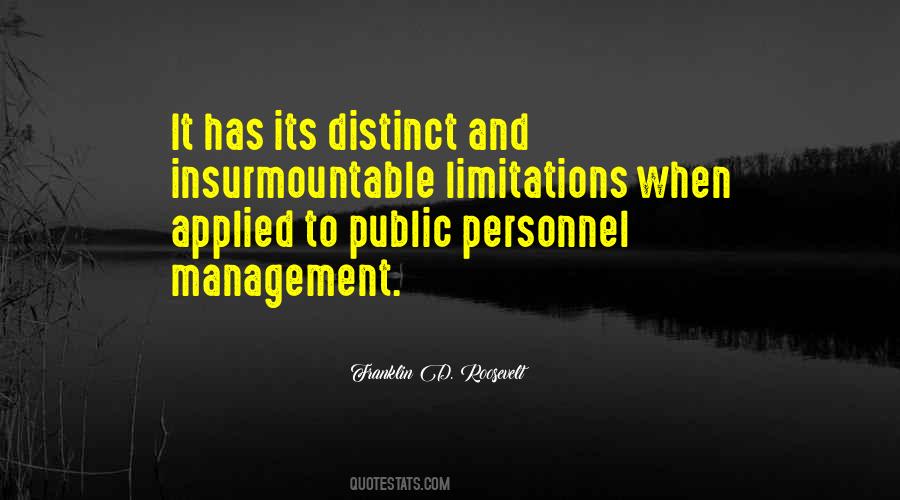 Quotes About Personnel Management #238650