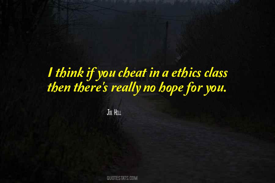 No Cheating Quotes #1443069
