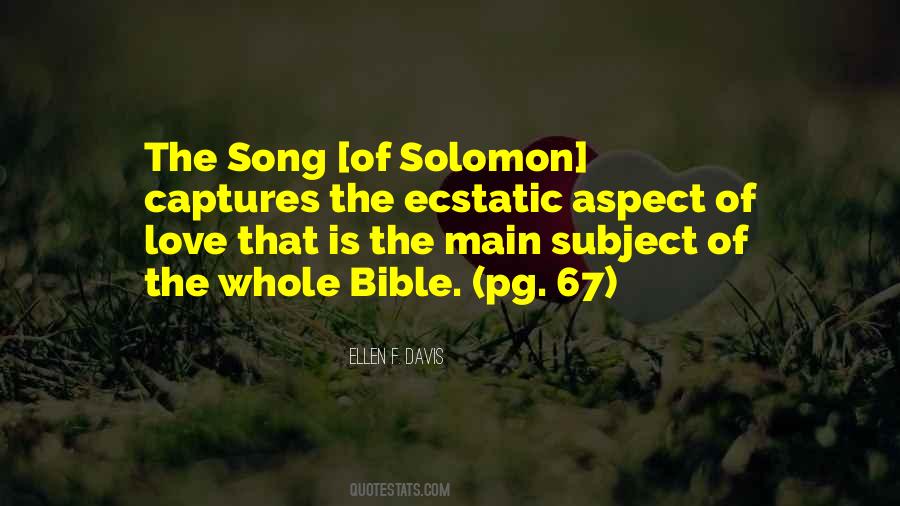 Quotes About Song Of Solomon #1309736