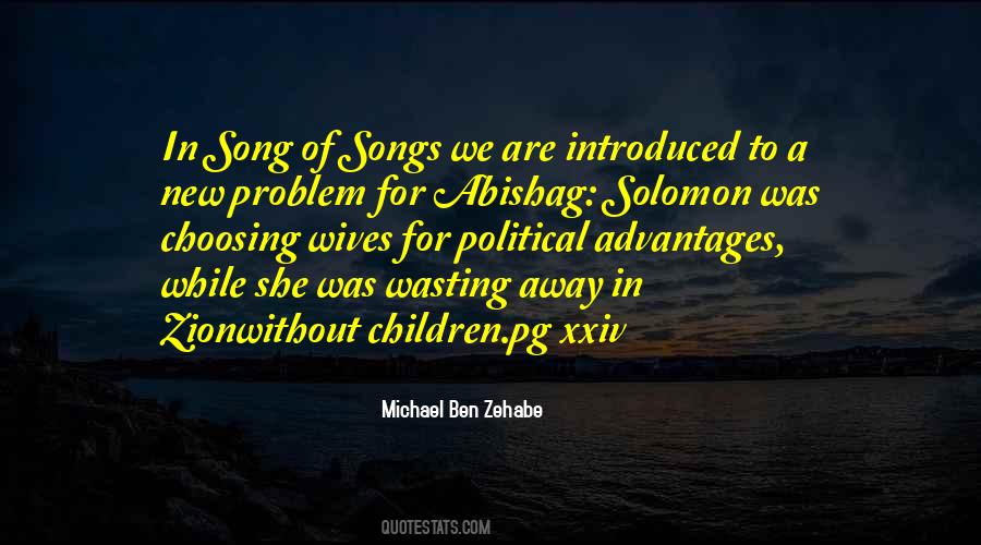 Quotes About Song Of Solomon #1574352