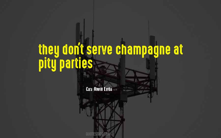 Quotes About Pity Parties #1296772