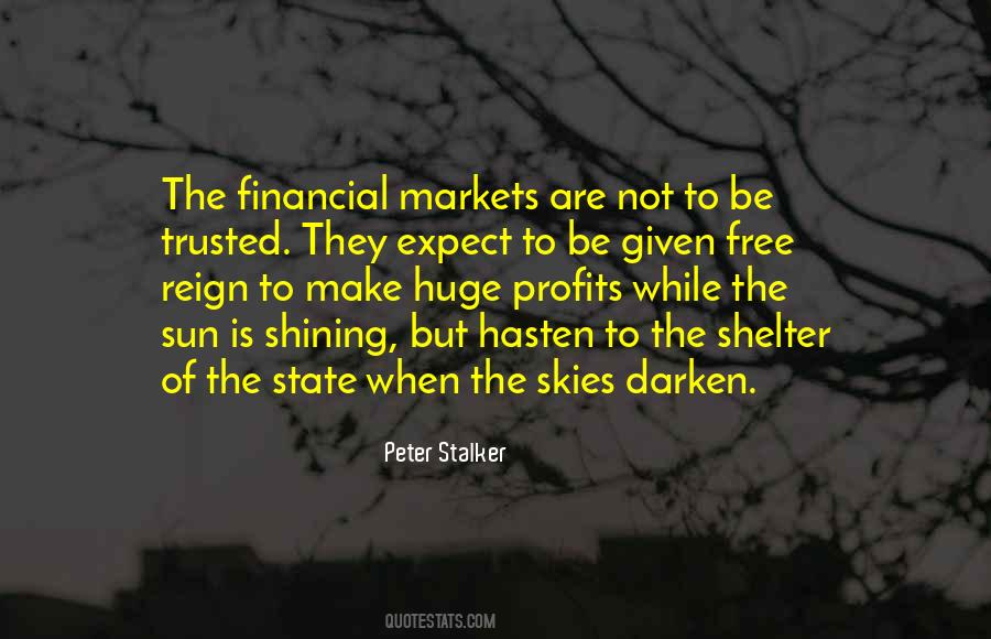 Quotes About The Financial Markets #1468071