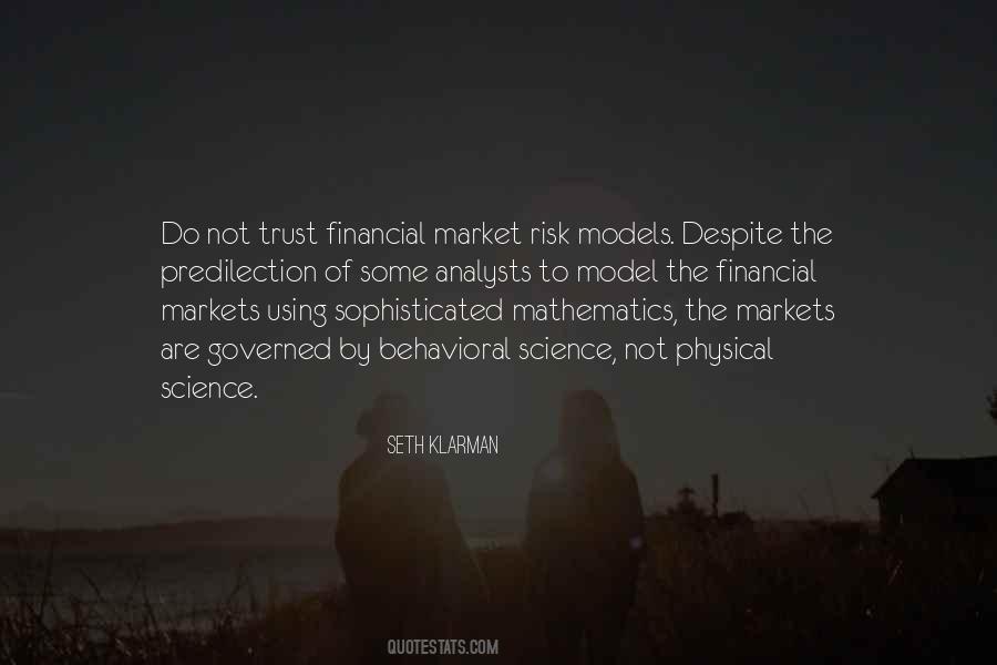 Quotes About The Financial Markets #463500