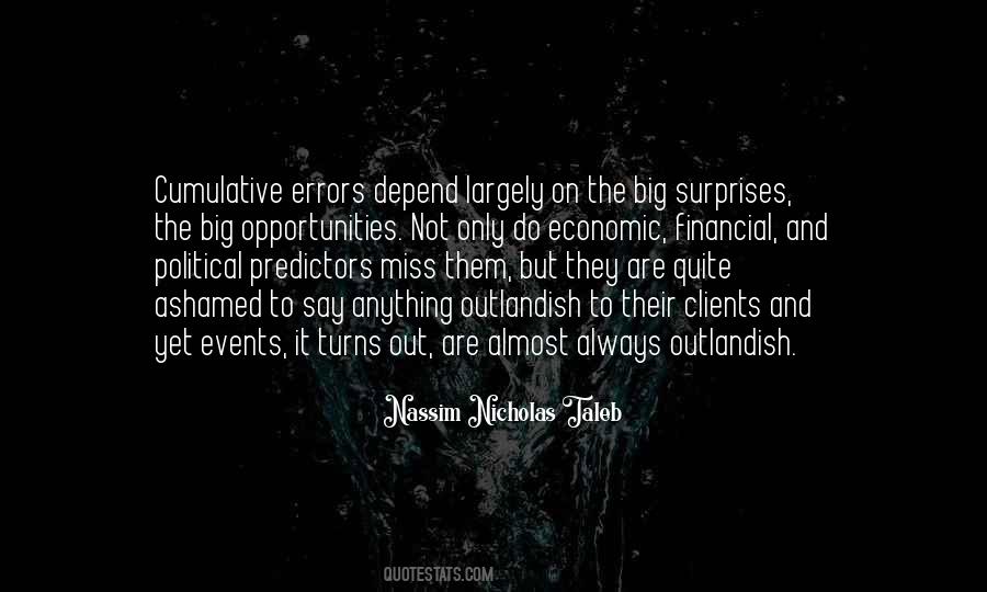 Quotes About Big Events #445612