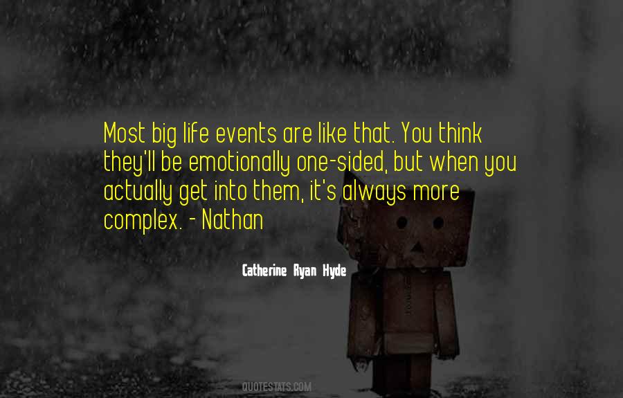 Quotes About Big Events #585177