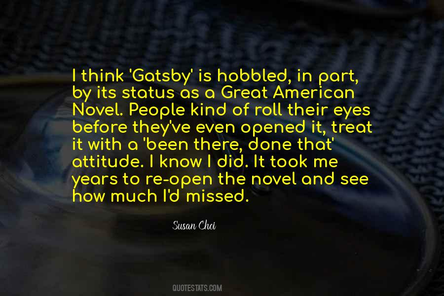 Quotes About The Great Gatsby #417593