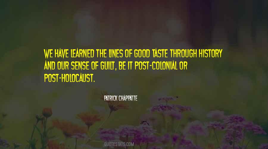 Quotes About Good Taste #1254774