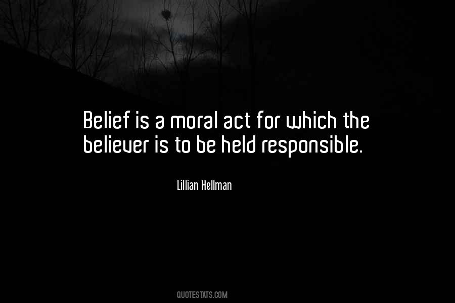 Moral Act Quotes #611621