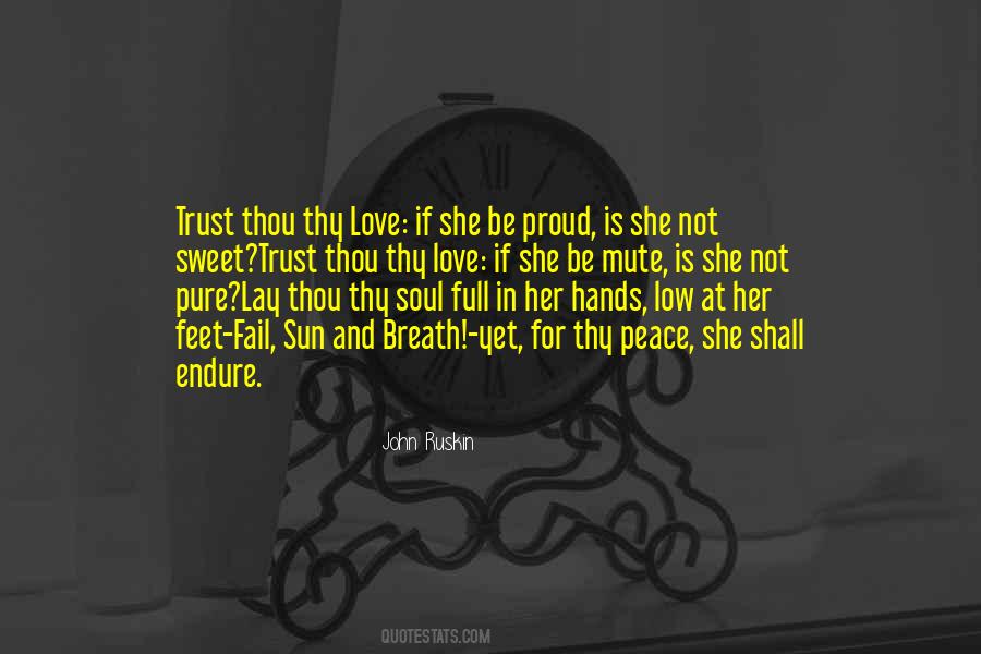 Thy Love Quotes #458227