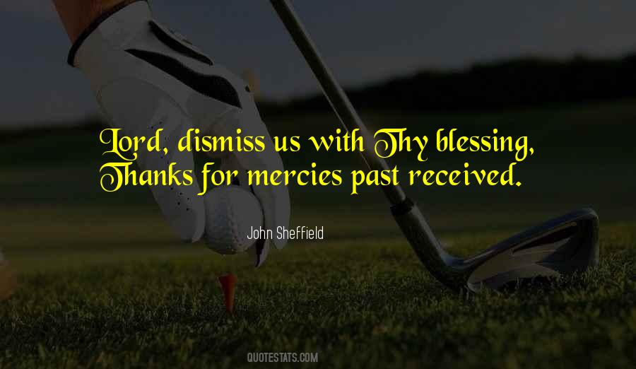 Thanks Lord Quotes #473052