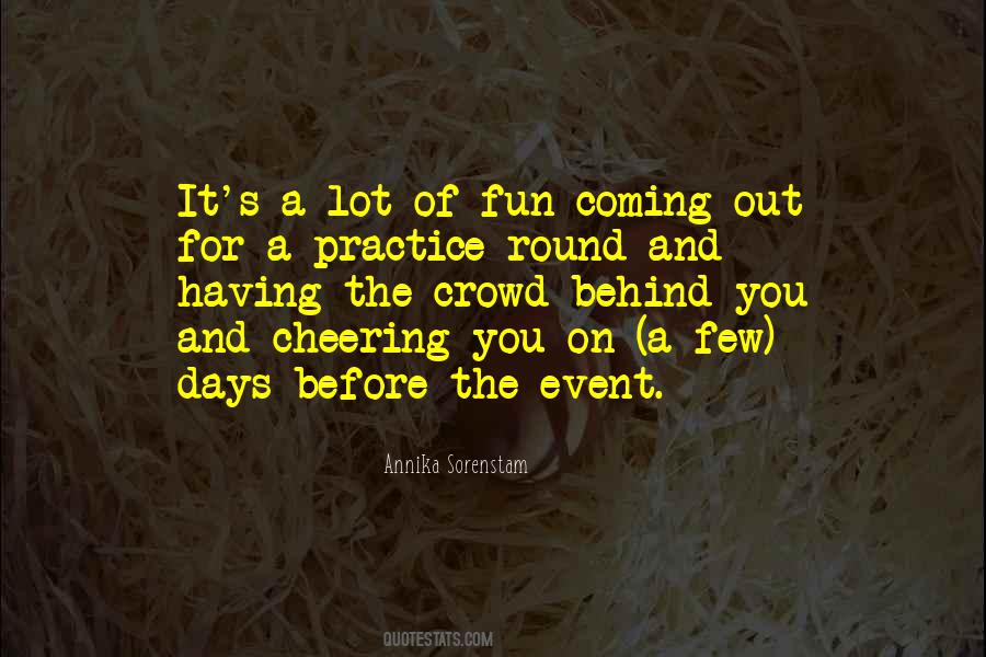Coming Event Quotes #250556