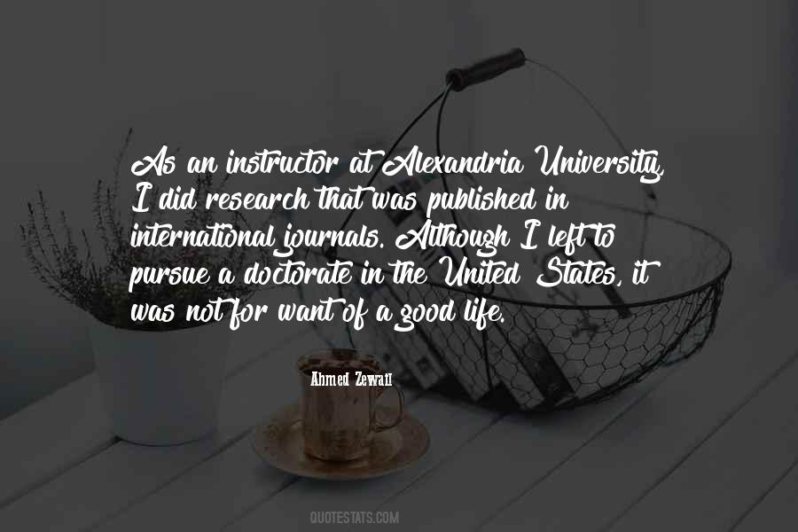 Quotes About University Life #526022