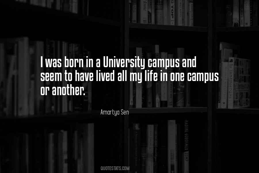 Quotes About University Life #890674