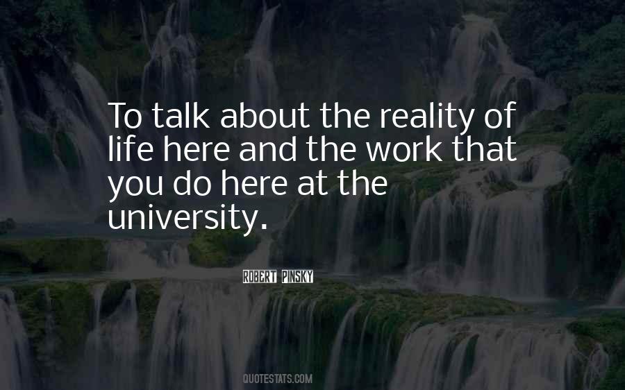 Quotes About University Life #921322