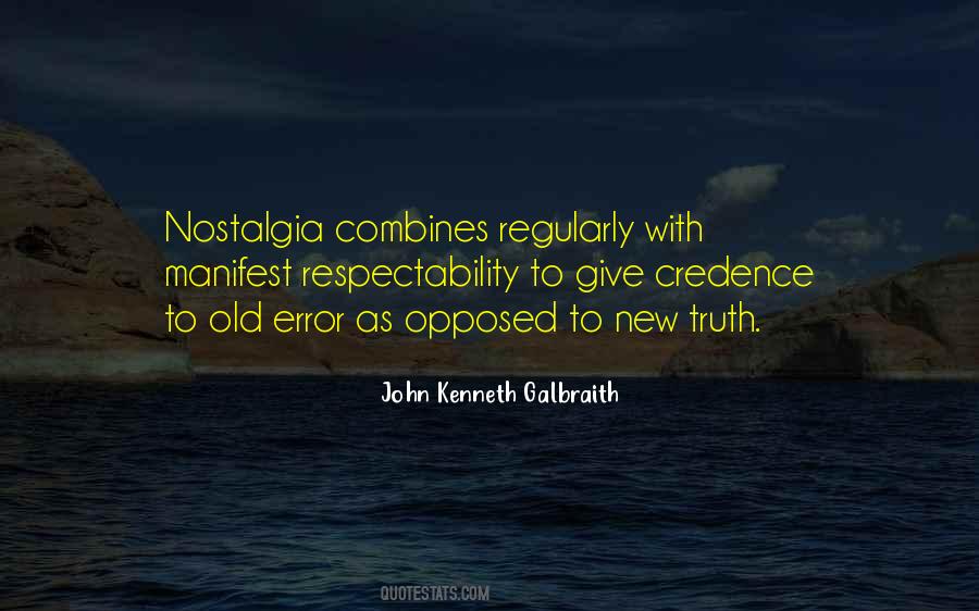 Kenneth Galbraith Quotes #314670