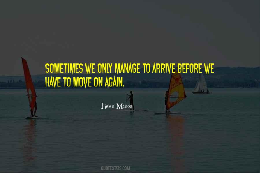 Quotes About Move On #1760933