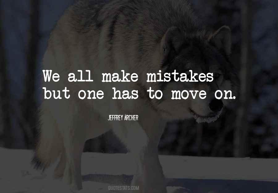 Quotes About Move On #1805668