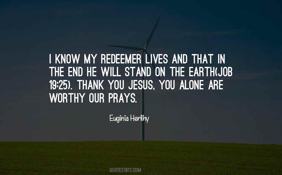 Quotes About Redeemer #191167