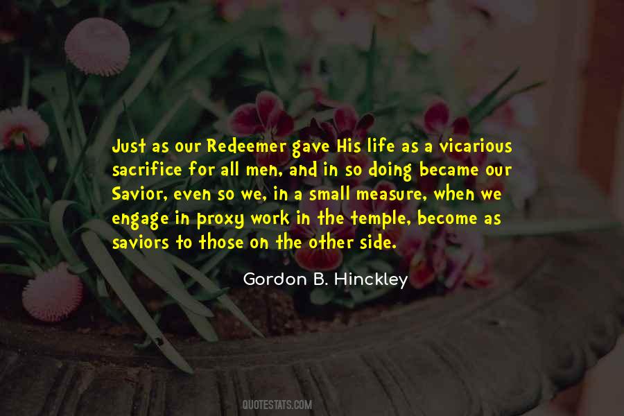 Quotes About Redeemer #841752