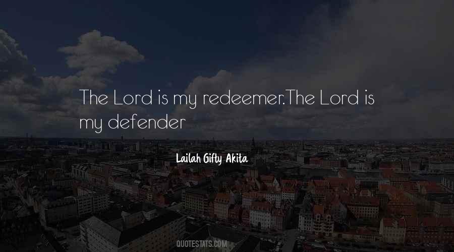 Quotes About Redeemer #958537