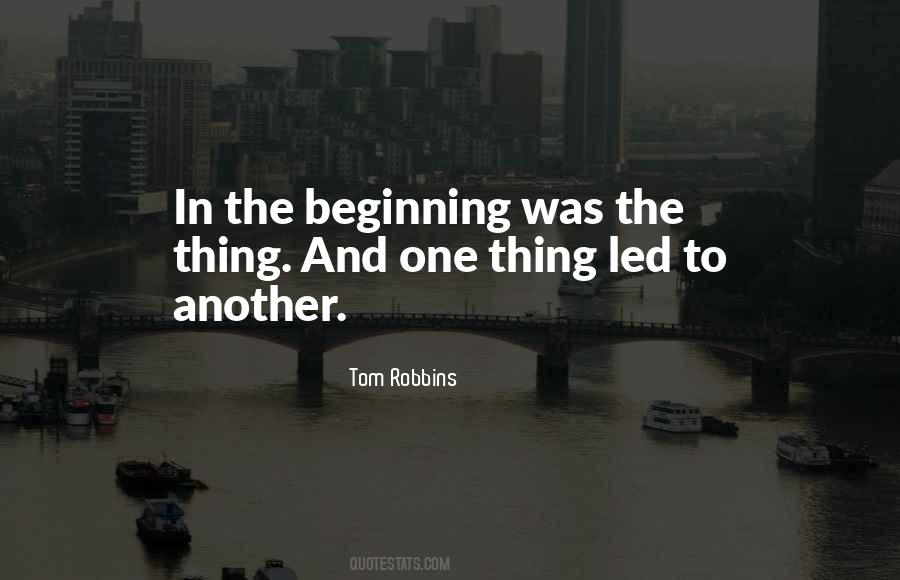 Quotes About The Beginning #1775625
