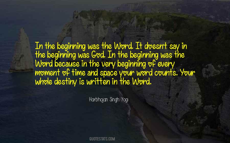 Quotes About The Beginning #1794026