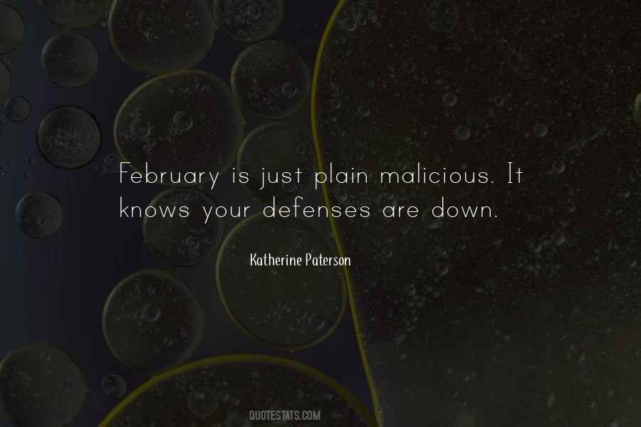 Quotes About February #1259092