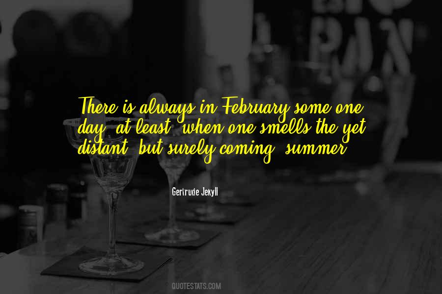 Quotes About February #1368521