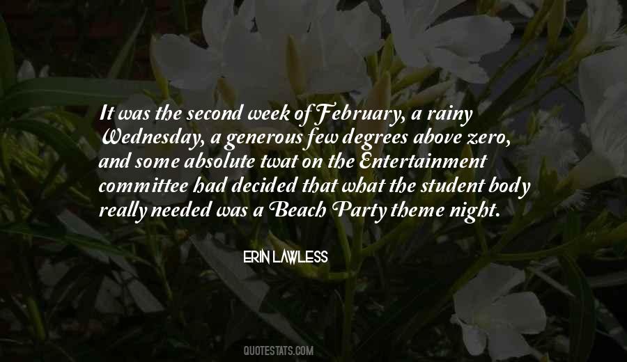 Quotes About February #1390300