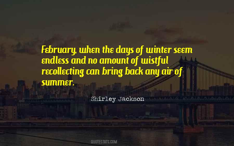 Quotes About February #1842725