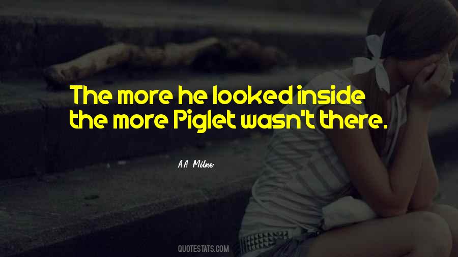 Quotes About Piglet #1536248