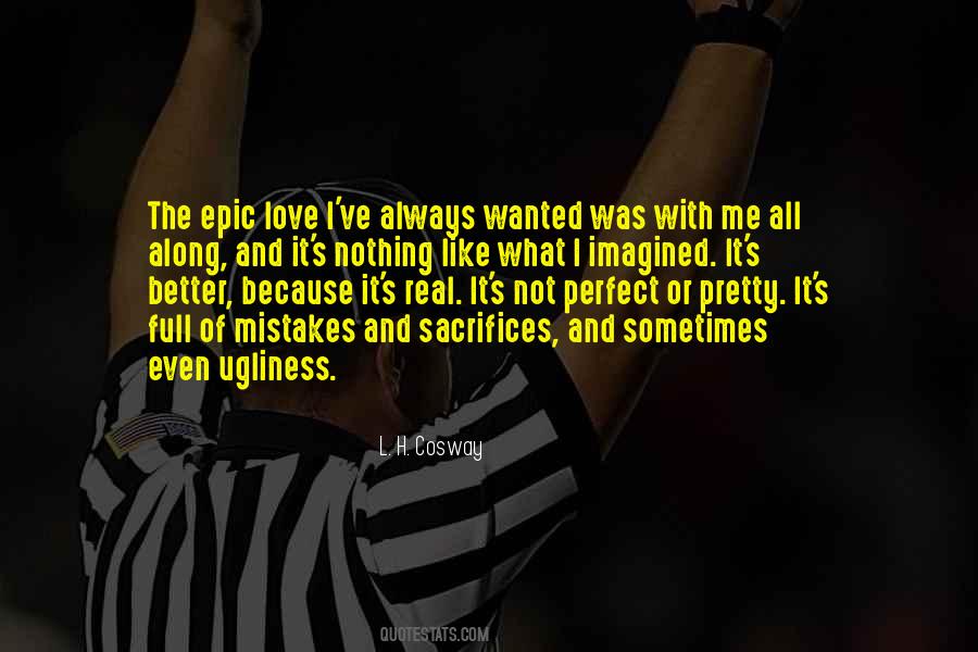 Love And Sacrifices Quotes #1051737