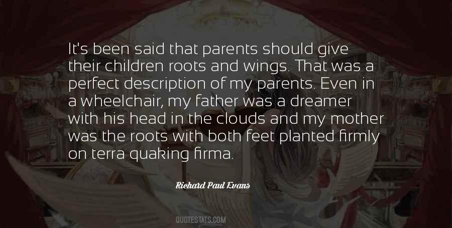 Quotes About Wings And Roots #1442037