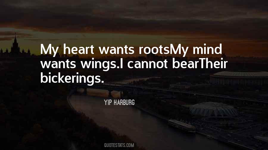Quotes About Wings And Roots #952981