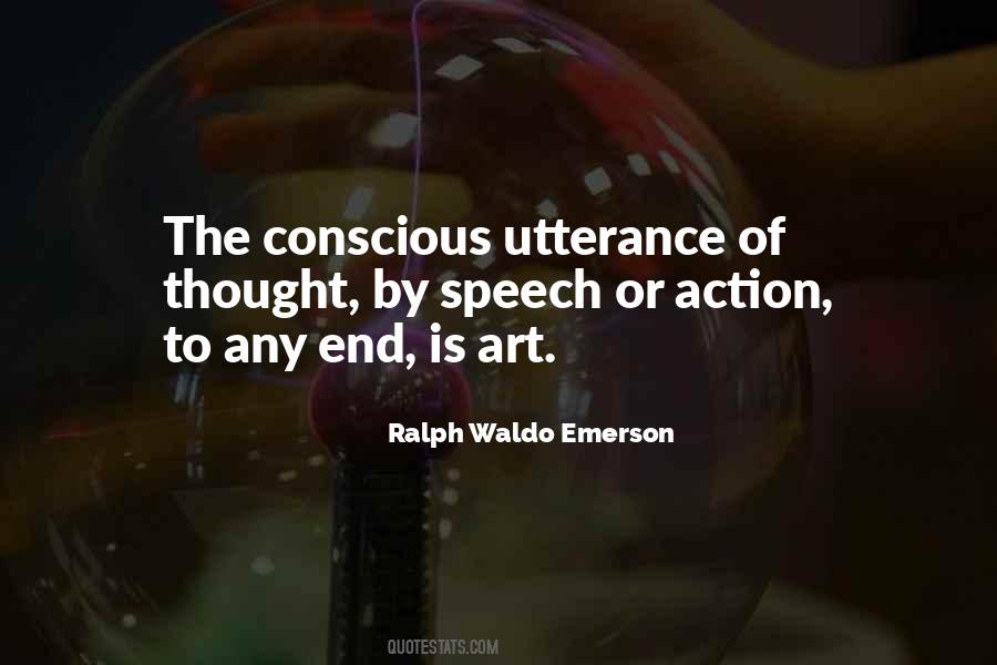 Quotes About Conscious Thought #1144282