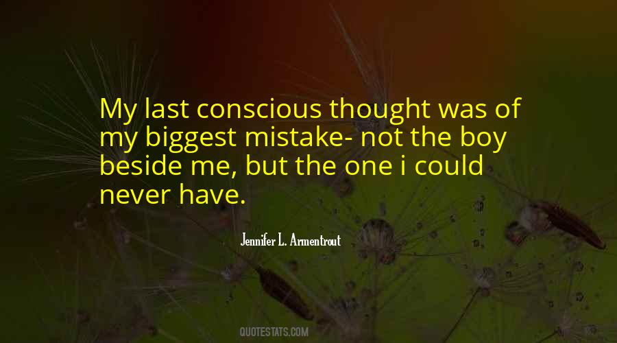 Quotes About Conscious Thought #1437191