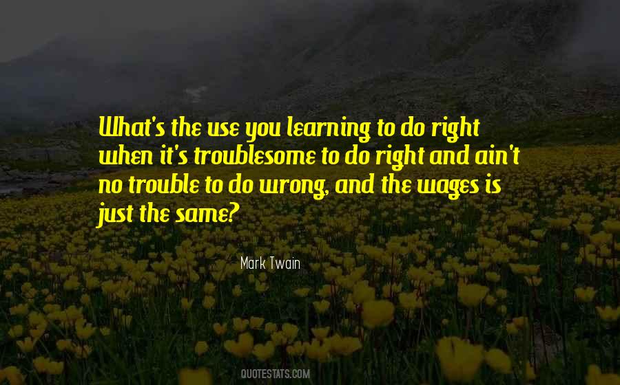 Quotes About What's Right And Wrong #232731