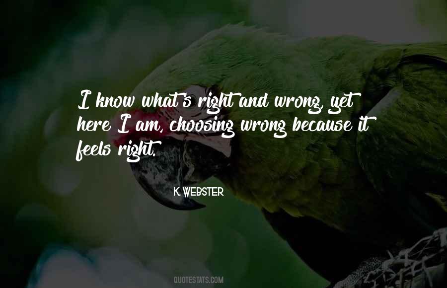 Quotes About What's Right And Wrong #295638