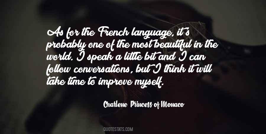 Quotes About French Language #1012785